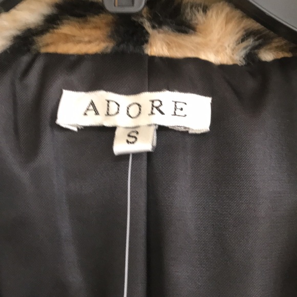 ADORE LEATHER & FAUX FUR JACKET - Picture 5 of 8